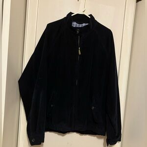 BROOKS BROTHERS 346 NAVY CORDUROY BOMBER JACKET SIZE XL